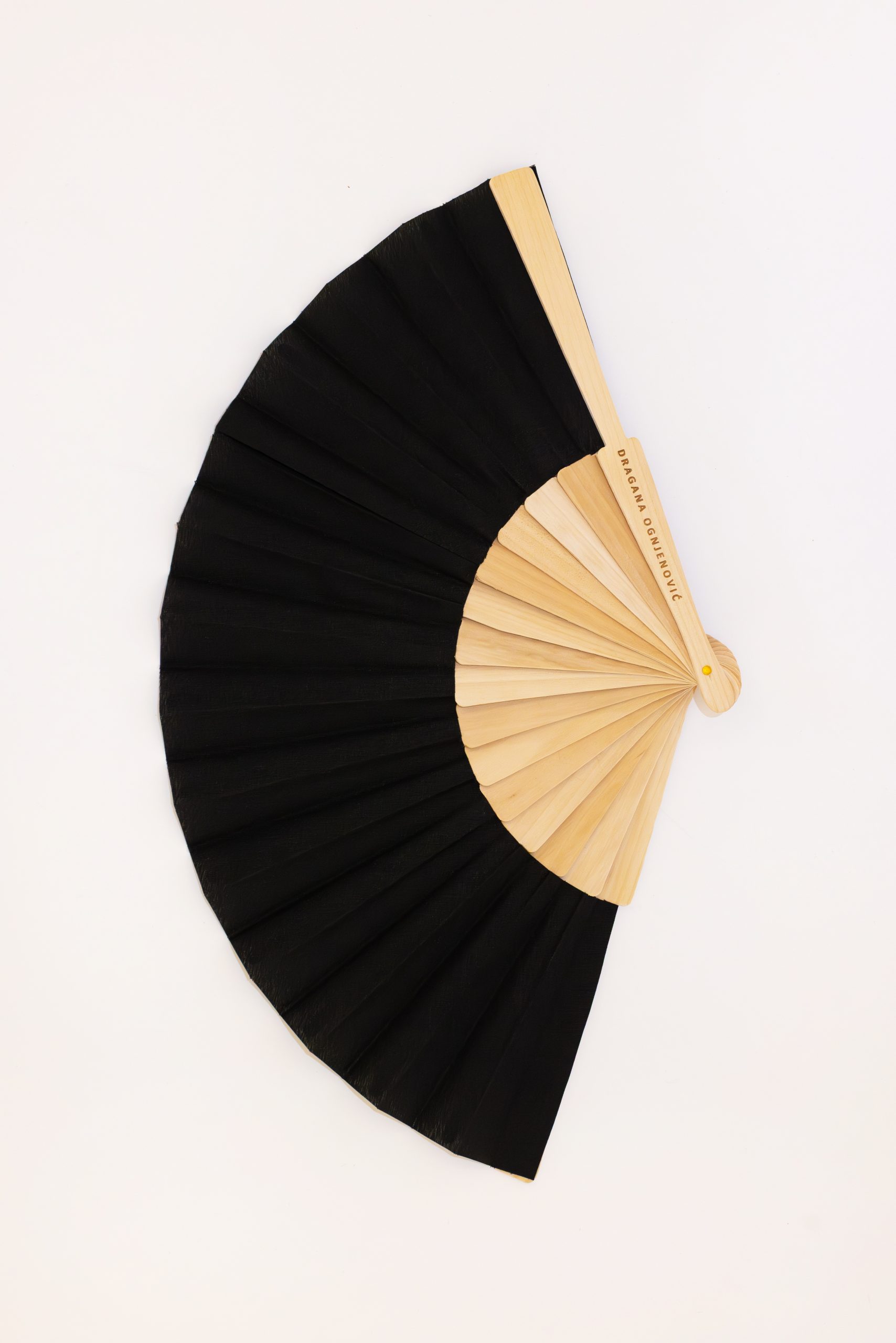 D.O. Wood Hand Fan